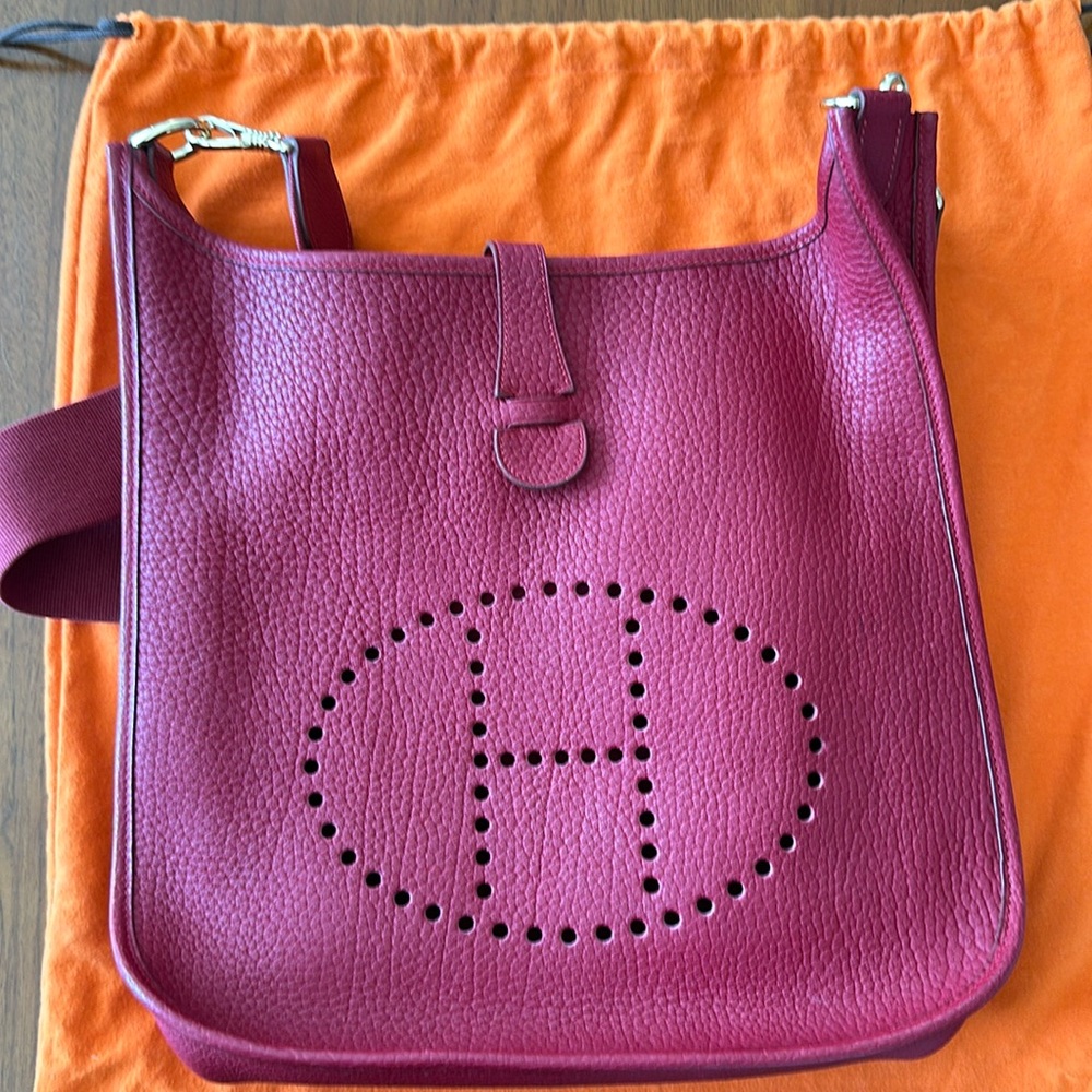 Hermes 2003 Fjord Evelyne I 33 (faint wear) with dust bag